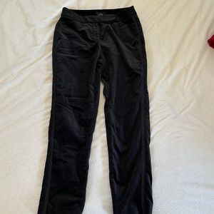 White House Black Market velvet pants